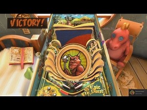 Pinball FX2 - Epic Quest Wizard mode run plus achievement (20 minutes)