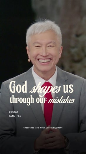 Kong Hee on Instagram: "Sometimes you try to do what's right, and things still go wrong. It’s easy to feel like a failure when your best efforts don't succeed. But true growth often doesn't come from success; it comes from the pain of our mistakes and the surrendering of our lives to God. Don't let a setback cause you to quit. God is using your current situation to shape your character. He is not looking at your past failures; He is looking at who you are becoming through them. #Faith #Resilienc