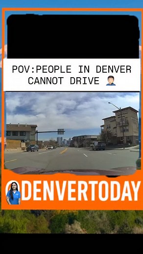 Driver in downtown Denver was seen driving on the opposite side of the road 🤦🏻‍♂️ Follow @denvertoday_ for more Denver content! #denver #denvercolorado #720 #303 #aurora #dnvr #colorado #dnvrcolorado #auroracolorado #downtowndenver #westminster #westminstercolorado #thornton #thorntoncolorado #lakewood #lakewoodco | Denver Today
