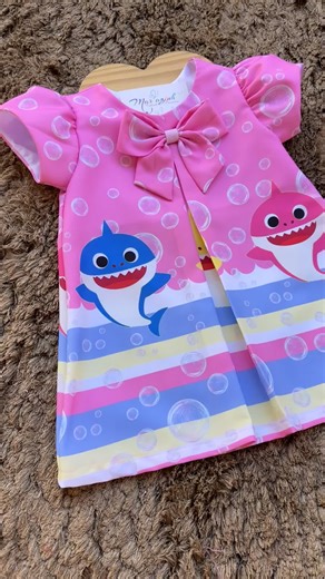 Charming Baby Shark Dress for Everyday Wear