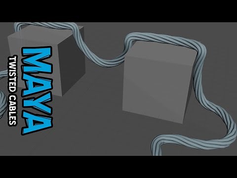 Maya 2023: Twisted Cables
