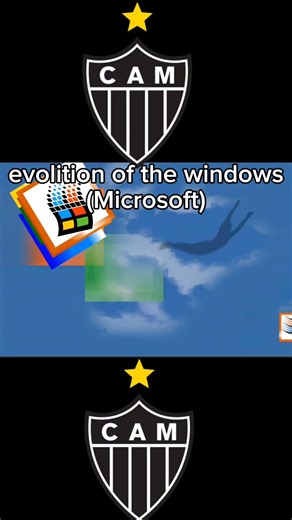 evolition of the windows (Microsoft) #windows #editcapcut