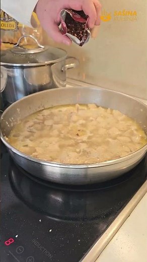 Tjestenina s piletinom u umaku sa senfom i širokim rezancima
