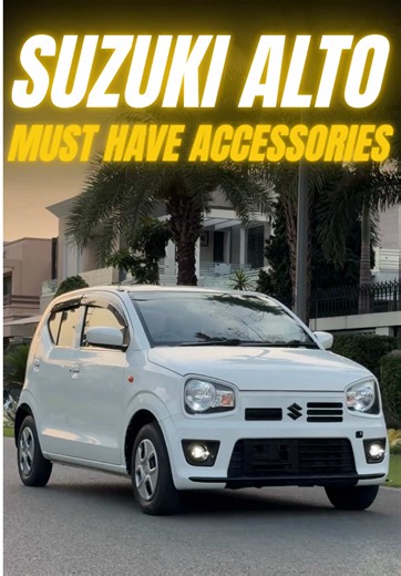 Alto Must Have Accessories Call to order: 𝟎𝟑𝟎𝟐-𝟎𝟒𝟒𝟐𝟐𝟐𝟐 . 🏁 Alto RS Style Bumper with Fog Lamps 🏁 Alto Backlights 🏁 Alto Arm Rest 🏁 Alto Key Covers 🏁 TXR sun visors 🏁 Tonyin 7 In 1 Kit 🏁 Visit M Power online store to buy this product. Media team: @media__waves 🎥 . . . . . . #alto #suzuki #reels #trending #instagram #tiktok #viralvideo #foryou #fyp #foryoupage