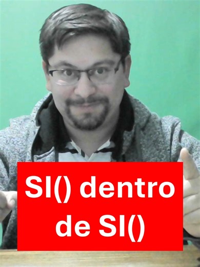 📊 ¿Conoces la función SI dentro de otra función SI en Excel? ¡Es una combinación poderosa! 💥 #instructorexcel Sirve para evaluar dos o más condiciones con resultados distintos. Y lo mejor: 🧠 te la explico con lógica, no de memoria. Así vas a entender cómo funciona y por qué funciona. ¡Vamos paso a paso y sin enredos! 🙌
