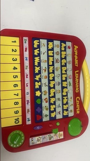 ABC learning center toy