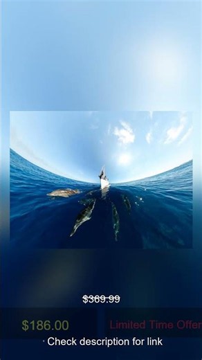 🔥 GoPro MAX — Waterproof 360 + Traditional Action Camera with Touch Screen Spherical 5.6K30 HD Video