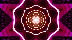 Purple Neon Motion Background Vj Loop. Infinitely looped animation.