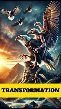 The Eagle's Inspiring Journey: A Story of Transformation and Survival 🦅 #shorts