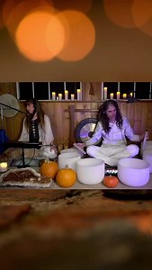 16 reactions · 7 comments | ✨Magical Halloween Sound Bath  with ethereal vocals, crystal singing bowls & theremin.  #samhain #soundbath #soundhealing #autumn #autumnvibes #autumnmagic #magick #pleiades #pleiadian #starseed #singingbowls #crystalsingingbowls #pumpkin #cozycabin #cabinlife #cabinvibes | Dynasty Electrik | Facebook