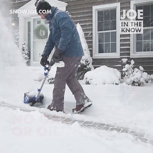 This cordless electric snow shovel makes winter chores easier. ❄️ Buy it here: https://www.snowjoe.com/products/snow-joe-24v-ss11-xr-cordless-snow-shovel-24-volt-11-inch-5-ah | Snow Joe Sun Joe