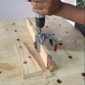 How to glue up wood panel using dowel jig techniques | Woodworking Tools TV