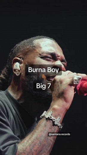 Burna Boy - Big 7 Live Performance in the UK