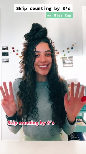 Skip Counting by 8's with Miss Capezzuto!