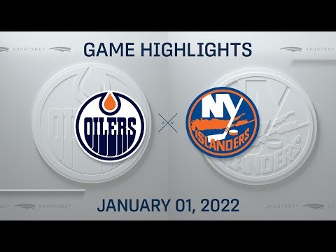 NHL Highlights | Oilers vs. Islanders - Jan 1, 2022