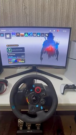 Logitech G29 Calibration😍🔥 #logitech29 #steeringwheel #shorts