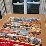 Wildlife of Our National Parks 500-Piece Puzzle - USA National Parks Jigsaw Puzzle, Animals from Acadia, Yellowstone, Zion, Arches, Crater Lake, Mount Rainier, Great National Park Gift (500 Pieces)