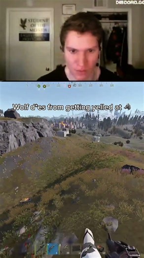 Wolfs can d*e to voice chat in Rust #rust #rustconsole #rustwolf #rustanimals #rustnpc