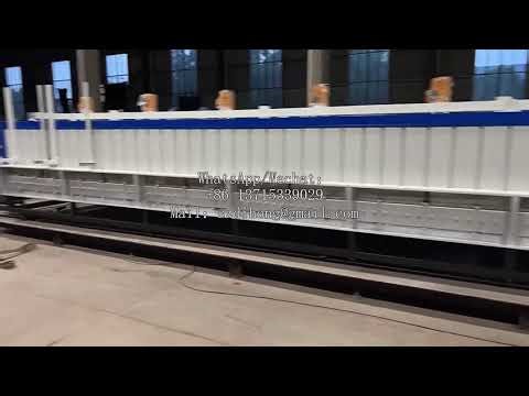 Continuous tunnel furnace efficient hot air circulation annealing