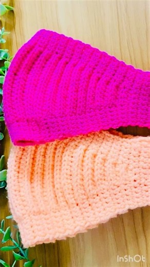 #3in1 crochet headband #crochet #diy
