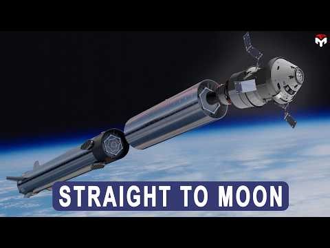 SpaceX's Genius Solution to Go Straight to the Moon Without NASA SLS
