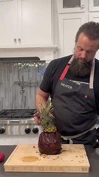 Smoked Pineapple Wrapped Ribs on the Traeger