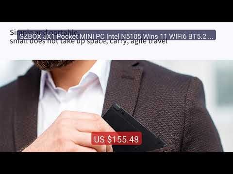 SZBOX JX1 Pocket MINI PC Intel N5105 Wins 11 WIFI6 BT5.2 LP... — Top Pick 2026 | Unbeatable Price!