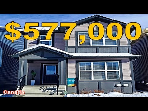 Brand New Detached Home In Calgary | House Tour Calgary
