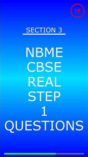 Nbme Cbse Real Step 1 Questions Video