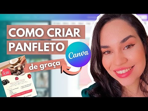 COMO FAZER UM PANFLETO NO CANVA grátis | Passo a passo - Mari Costa