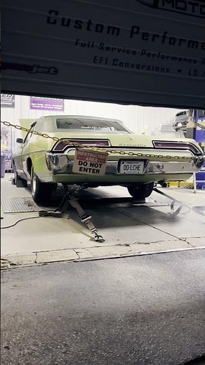 Butler Upgraded ’69 Pontiac Bonneville on the Dyno