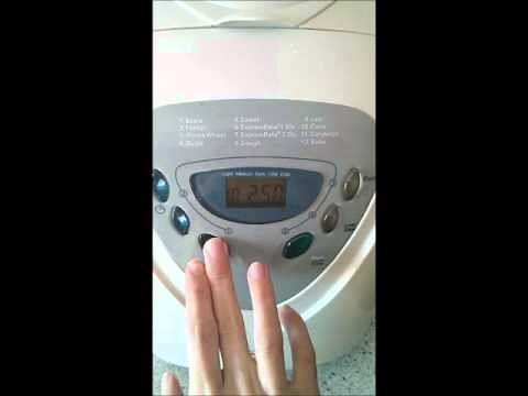 Baking Bread In One Hour with Sunbeam Bread Maker