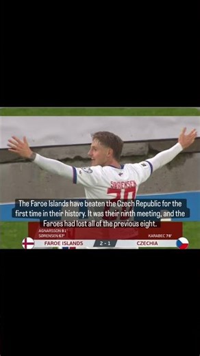 With 12 points in third place, can we consider the Faroe Islands a “serious” team now? #faroeislands