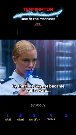 💥Was T-850 Lying About Everything?😳 Terminator 3 #film #fyp #terminator