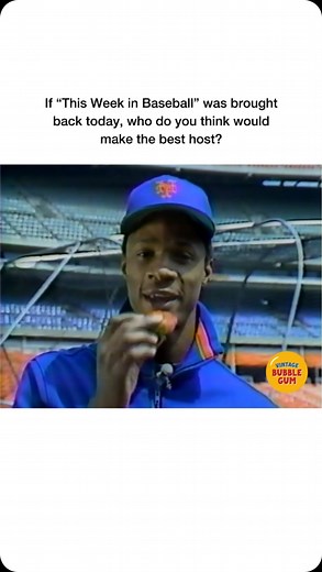Vintage Bubble Gum | Originally broadcast from 1977 to 1998, “The Week in Baseball” was hosted by Mel Allen, the play-by-play announcer for the New York... | Instagram