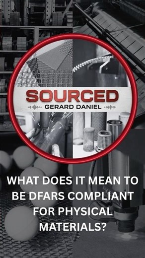 What does it mean to be DFARS compliant for physical materials? | Gerard Daniel