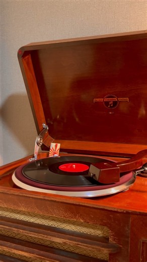 電気蓄音機で聴くキューピー3分クッキングのアレ 『Parade Of The Wooden Soldiers』(1952) #music #レコード #キューピー #3分クッキング