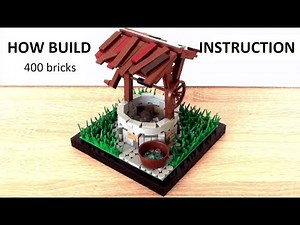 HOW BUILD lego medieval well - TUTORIAL
