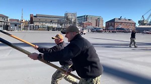 2.8K views · 155 reactions | Happy 20th anniversary to the guided-missile destroyer USS PREBLE (DDG-88) whose namesake, Edward Preble, served as a commanding officer aboard USS Constitution during the Barbary Wars! Two chief petty officers from Preble joined us to experience naval heritage and history dating back to Old Ironsides' commissioning 225 years ago. | USS Constitution | Facebook