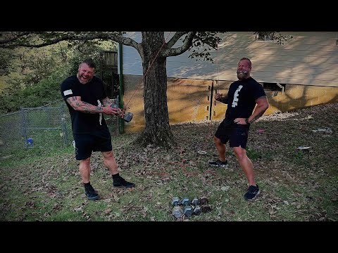 30LB Dumb-Bell VS TheBellLife!!!