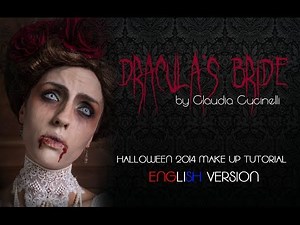 DRACULA'S BRIDE Halloween 2014 Make Up Tutorial | Gothic Vampire Victorian