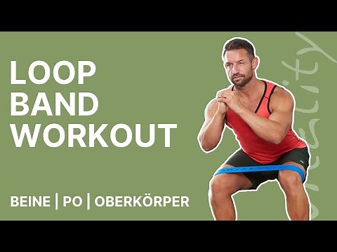 Loop Band Workout - BEINE, PO, OBERKÖRPER trainieren - 13 Übungen | ARTZT vitality
