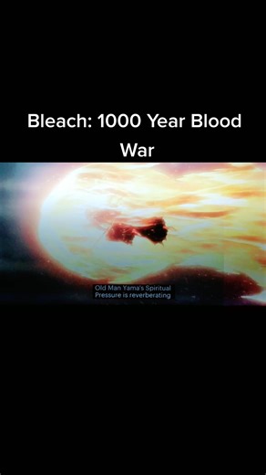SH¡TS GETTIN REAL and i love it😌 #anime #bleach #bleachthousandyearbloodwar #ichigokurosaki #genryusai #fyp #fypシ #Hulu #hulusuggestions