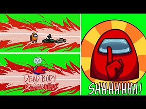 Among Us Green Screen Asset Pack (Dead Body Reported, Emergency Meeting & More)