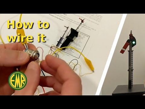 0024 Wiring a Dapol motorised signal
