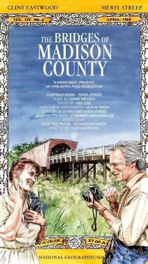 Day 46: The Bridges of Madison County 🌉 - Clint Eastwood (1995) #viral #cinema #youtube #film #vi...