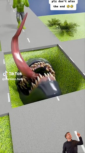 Cartoon Hulk on TikTok