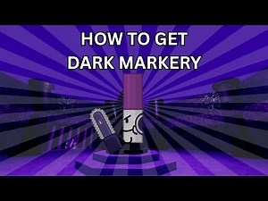 How To Get DARK MARKERY in Find the Markers | Roblox
