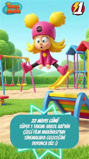 22 Mayıs günü Süper 1 Takım Varol Abi’nin Çizgi Film Makinası’nın sinemalara geleceğini duyunca biz