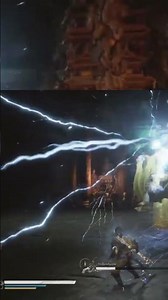 Boss Fight: Epic Player vs. Boss Showdown with Magic and Lightning! #shorts
